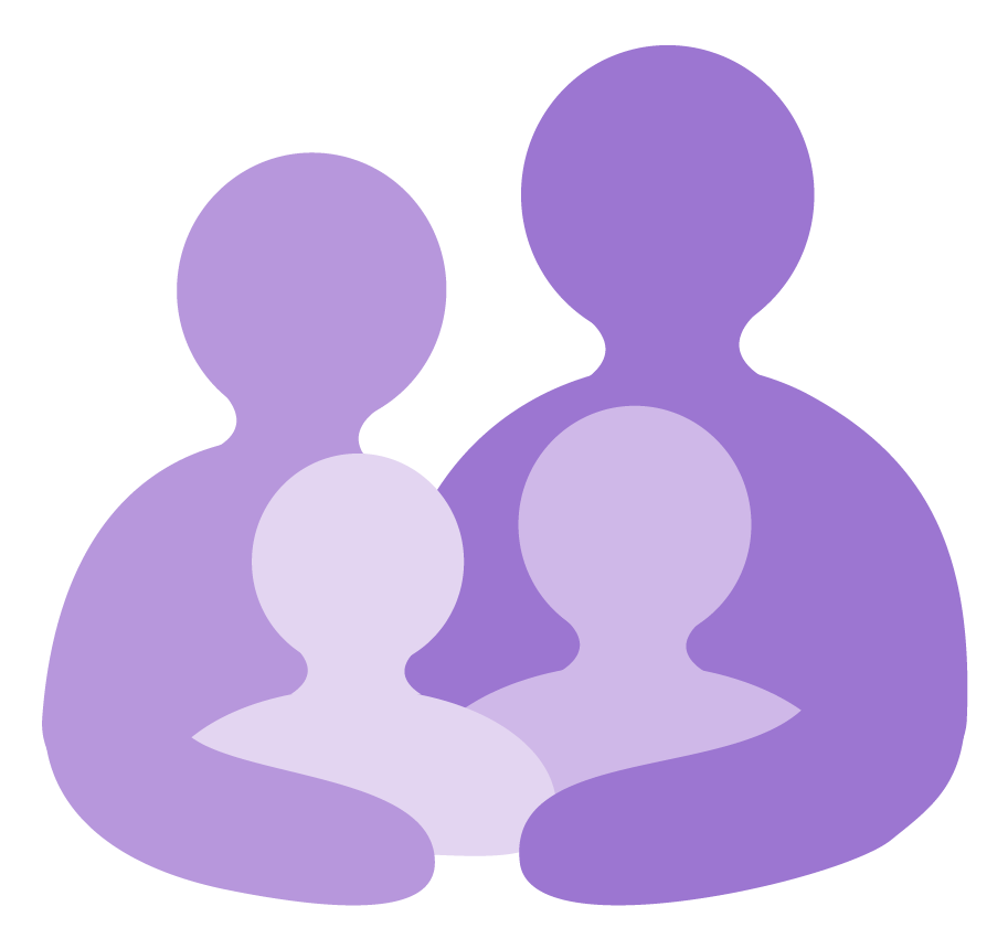 graphic representation of a family